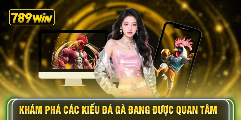 Khám phá các kiểu đá gà đang được quan tâm